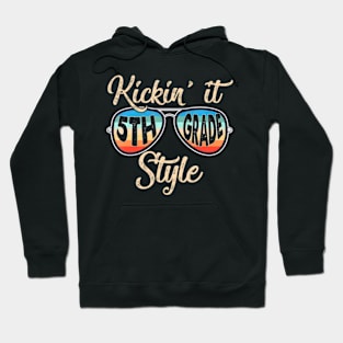 It 5Th Grade Style Teacher Back To School Hoodie